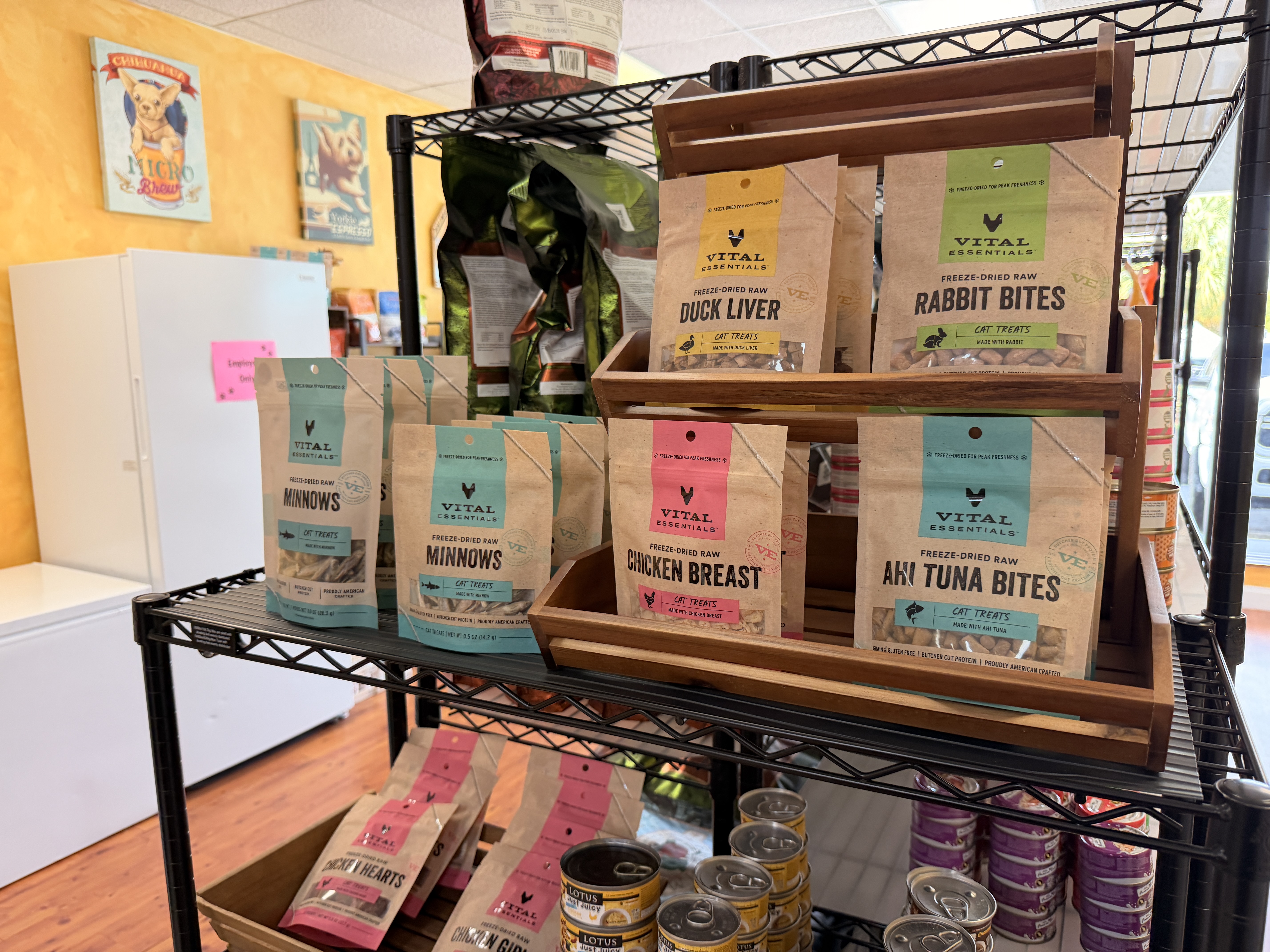 Vital Essentials freeze-dried treats